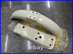 Suzuki 71-73 TS125 TS125R/J/K 73 TS185 TS185K Front&Rear Fender White NOS Japan Suzuki 71-73 TS125 TS125R/J/K 73 TS185 TS185K Front&Rear Fender White NOS Japan