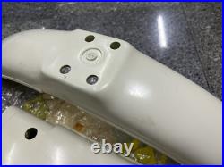 Suzuki 71-73 TS125 TS125R/J/K 73 TS185 TS185K Front&Rear Fender White NOS Japan Suzuki 71-73 TS125 TS125R/J/K 73 TS185 TS185K Front&Rear Fender White NOS Japan