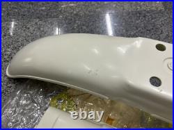 Suzuki 71-73 TS125 TS125R/J/K 73 TS185 TS185K Front&Rear Fender White NOS Japan Suzuki 71-73 TS125 TS125R/J/K 73 TS185 TS185K Front&Rear Fender White NOS Japan
