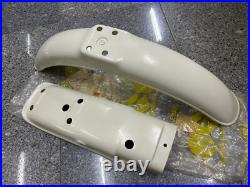 Suzuki 71-73 TS125 TS125R/J/K 73 TS185 TS185K Front&Rear Fender White NOS Japan Suzuki 71-73 TS125 TS125R/J/K 73 TS185 TS185K Front&Rear Fender White NOS Japan