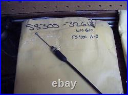 Suzuki 76-77 TS400 NOS Both Throttle Cables OEM Cable Set AHRMA