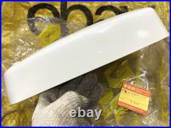 Suzuki 80 K10 K11 K15 LH Frame Cover White NOS Genuine Japan 47211-03970-064