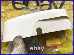 Suzuki 80 K10 K11 K15 LH Frame Cover White NOS Genuine Japan 47211-03970-064