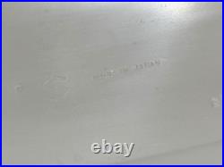 Suzuki 80 K10 K11 K15 LH Frame Cover White NOS Genuine Japan 47211-03970-064