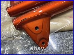 Suzuki A80 A100 A100-4 A100K/L/M L/R Bracket Headlamp Cover Fork Orange NOS