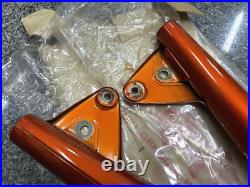Suzuki A80 A100 A100-4 A100K/L/M L/R Bracket Headlamp Cover Fork Orange NOS