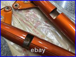 Suzuki A80 A100 A100-4 A100K/L/M L/R Bracket Headlamp Cover Fork Orange NOS