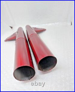 Suzuki A80 A100 Front Fork Cover Pair Set Nos 51530-23311-157