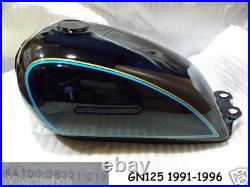 Suzuki GN125 Fuel Tank 1991-1996 NOS GN125 GAS TANK Genuine OEM 44100-38321-019