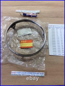Suzuki GS450 GSX250 GSX400 TS250 B/C Headlamp Rim NOS Genuine PT NO 35111-30520