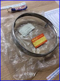 Suzuki GS450 GSX250 GSX400 TS250 B/C Headlamp Rim NOS Genuine PT NO 35111-30520 Suzuki GS450 GSX250 GSX400 TS250 B/C Headlamp Rim NOS Genuine PT NO 35111-30520