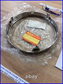 Suzuki GS450 GSX250 GSX400 TS250 B/C Headlamp Rim NOS Genuine PT NO 35111-30520 Suzuki GS450 GSX250 GSX400 TS250 B/C Headlamp Rim NOS Genuine PT NO 35111-30520