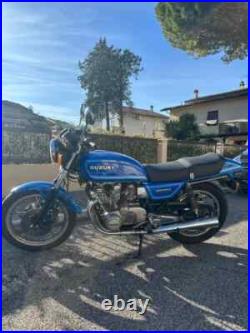 Suzuki GS500E Fuel Tank 4 Cyl 79-83 Blue 44100-34520-04Y NOS May fit GS650 GS550