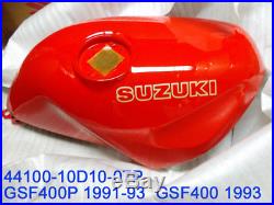 Suzuki GSF400 Fuel Tank 1991-93 NOS GSF400P Bandit 400 Gas Tank 44100-10D10-07P