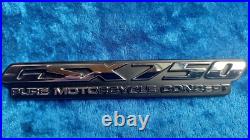 Suzuki GSX750 98-2000 Side Panel Emblems Pair NOS 68131-03F10 / 68141-03F10 NOS