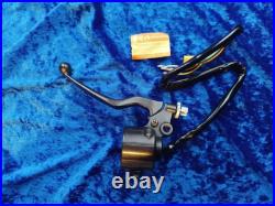 Suzuki GT125 X4 80-84 LH Switch / Clutch Lever 57500-13060 NOS Genuine Rare Suzuki GT125 X4 80-84 LH Switch / Clutch Lever 57500-13060 NOS Genuine Rare