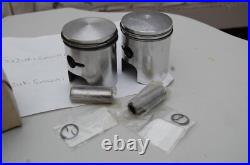 Suzuki GT250A, B, C PISTONS, RINGS, PINS, CLIPS STANDARD BORE nos Suzuki GT250A, B, C PISTONS, RINGS, PINS, CLIPS STANDARD BORE nos