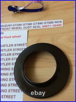 Suzuki GT250 GT380 GT500 GT550 NOS Front wheel dust seal Pt No 54871-18400 NEW