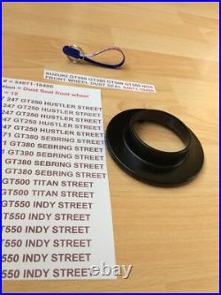Suzuki GT250 GT380 GT500 GT550 NOS Front wheel dust seal Pt No 54871-18400 NEW