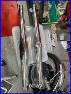 Suzuki GT250 X7 Exhausts Silencers NOS Suzuki GT250 X7 Exhausts Silencers NOS