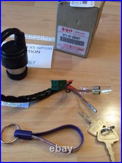 Suzuki GT250 X7 GT200 X5 GP100 GP125 nos ignition switch assembly 37110-28657 Suzuki GT250 X7 GT200 X5 GP100 GP125 nos ignition switch assembly 37110-28657