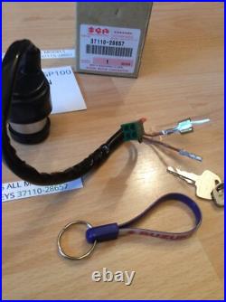 Suzuki GT250 X7 GT200 X5 GP100 GP125 nos ignition switch assembly 37110-28657 Suzuki GT250 X7 GT200 X5 GP100 GP125 nos ignition switch assembly 37110-28657