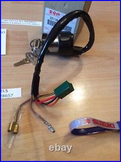 Suzuki GT250 X7 GT200 X5 GP100 GP125 nos ignition switch assembly 37110-28657 Suzuki GT250 X7 GT200 X5 GP100 GP125 nos ignition switch assembly 37110-28657