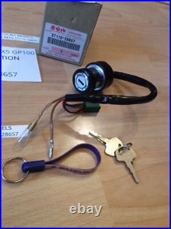 Suzuki GT250 X7 GT200 X5 GP100 GP125 nos ignition switch assembly PT 37110-28657