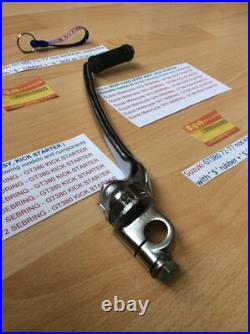 Suzuki GT380 72-77 nos kickstart assembly with' S' rubber + bolt 26300-33003