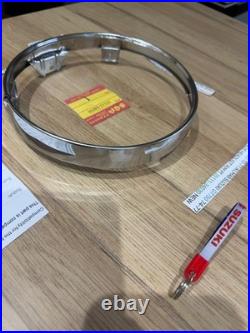 Suzuki GT550 all GT750 LMAB 74-77 RE5 NOS CHROME HEADLIGHT RIM Pt no 35111-34030