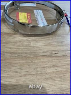 Suzuki GT550 all GT750 LMAB 74-77 RE5 NOS CHROME HEADLIGHT RIM Pt no 35111-34030