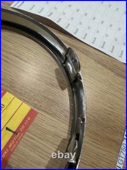 Suzuki GT550 all GT750 LMAB 74-77 RE5 NOS CHROME HEADLIGHT RIM Pt no 35111-34030