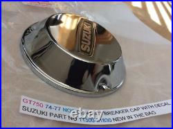 Suzuki GT750 72-77 JKLMAB NOS CONTACT BREAKER CAP WithDECAL 11300-31830 OBSOLETE Suzuki GT750 72-77 JKLMAB NOS CONTACT BREAKER CAP WithDECAL 11300-31830 OBSOLETE