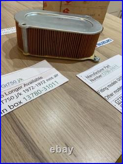 Suzuki GT750 j/k 1972-1972 nos air filter in box 13780-31011 Genuine ObsoleteSuz