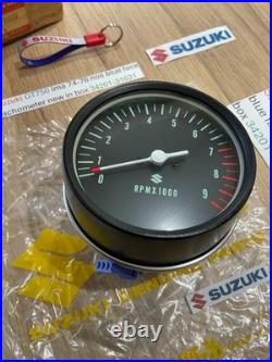 Suzuki GT750 lma 74-76 nos blue face tachometer new in box 34201-31621 perfect