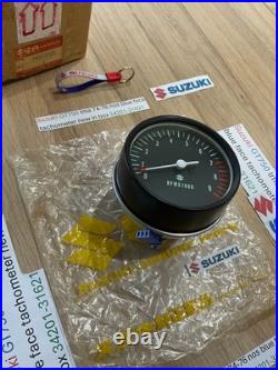 Suzuki GT750 lma 74-76 nos blue face tachometer new in box 34201-31621 perfect