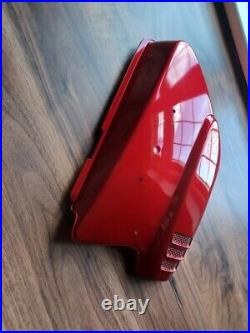 Suzuki Genuine GT380 J LH Side Panel 47211-33000-157 Candy Bright Red NOS Mint
