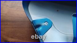 Suzuki Genuine T250J LH Side Panel 47210-18620-525 Candy Blue /White NOS Mint