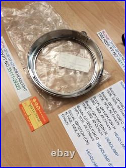 Suzuki Gp100 Gp125 Nos Headlight Rim New Pt No 35111-29320