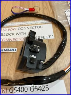 Suzuki Gs400 Gs425 Gt200 X5 Gt250 X7 Gs750 Gs550 Nos L/h Switch Ass 37400-45012