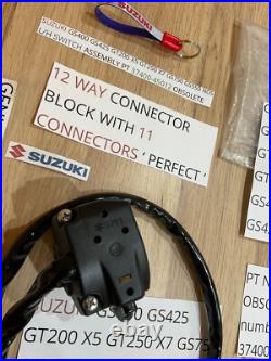 Suzuki Gs400 Gs425 Gt200 X5 Gt250 X7 Gs750 Gs550 Nos L/h Switch Ass 37400-45012