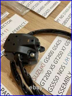 Suzuki Gs400 Gs425 Gt200 X5 Gt250 X7 Gs750 Gs550 Nos L/h Switch Ass 37400-45012