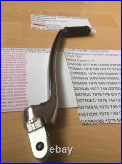 Suzuki Gs550 Gs750 Gs850 Nos Kickstart Assembly Pt No 26300-45000 New Nice