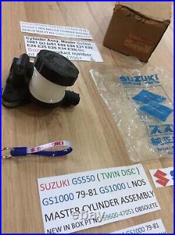 Suzuki Gs550 (twin Disc) Gs1000 79-81 Gs1000 L Nos Master Cylinder 59600-47051 Suzuki Gs550 (twin Disc) Gs1000 79-81 Gs1000 L Nos Master Cylinder 59600-47051