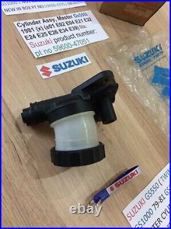 Suzuki Gs550 (twin Disc) Gs1000 79-81 Gs1000 L Nos Master Cylinder 59600-47051 Suzuki Gs550 (twin Disc) Gs1000 79-81 Gs1000 L Nos Master Cylinder 59600-47051