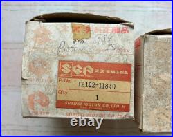 Suzuki Gsx250 Piston Kit Std 12102-11840 Genuine Nos 12111-11402 12140-11421-00