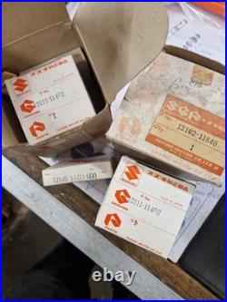 Suzuki Gsx250 Piston Kit Std 12102-11840 Genuine Nos 12111-11402 12140-11421-00