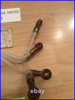 Suzuki Gt125 77-78 All Nos Oil Hose / Oil Pipe No 2 With Tag Pt No 16820-36230