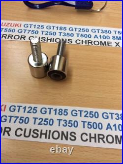 Suzuki Gt125 Gt185 Gt250 Gt380 T500 Gt550 Gt750 T250 T350 T500 A100 8mm Mirror Suzuki Gt125 Gt185 Gt250 Gt380 T500 Gt550 Gt750 T250 T350 T500 A100 8mm Mirror