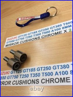 Suzuki Gt125 Gt185 Gt250 Gt380 T500 Gt550 Gt750 T250 T350 T500 A100 8mm Mirror Suzuki Gt125 Gt185 Gt250 Gt380 T500 Gt550 Gt750 T250 T350 T500 A100 8mm Mirror